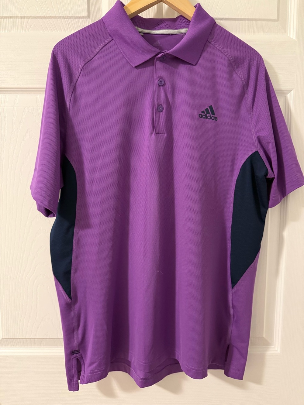 Adidas Men’s Medium Purple Performance Golf Polo Shirt